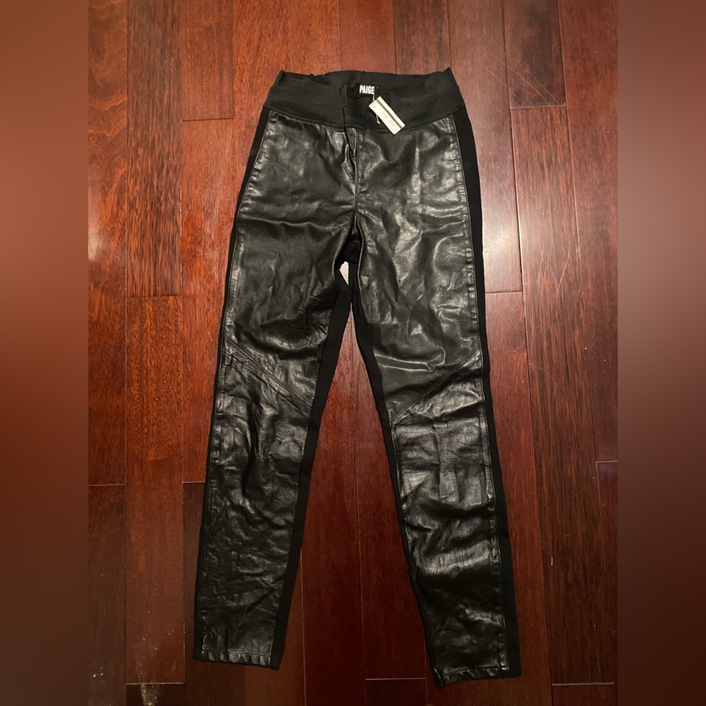 Paige Paloma vegan leather pant legging